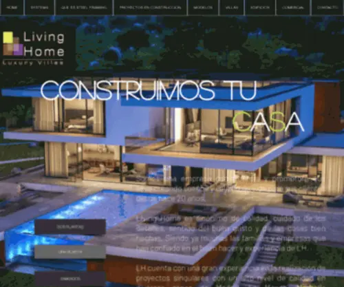 Livinghome.es(Casas modulares/living home/comunidad de Madrid/construccion de casas/) Screenshot