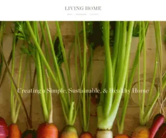 Livinghomeblog.com(Living Home) Screenshot