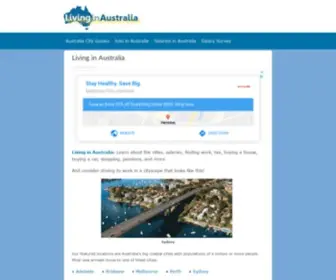 Livingin-Australia.com(Living in Australia) Screenshot