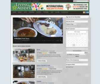 Livinginaddis.com(Living in Addis) Screenshot