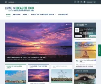 Livinginbocasdeltoro.com(Living in Bocas del Toro) Screenshot