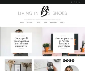 Livinginbshoes.com(Bárbara bação) Screenshot