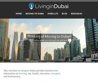 Livingindubai.org(Living in Dubai) Screenshot