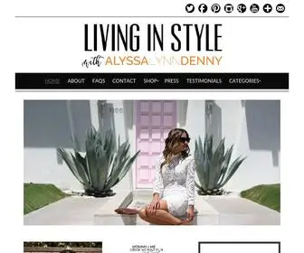 Livinginstyleoc.com(Living In Style) Screenshot