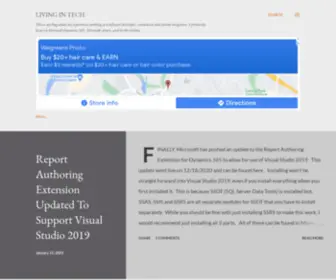 Livingintech.com(Living In Tech) Screenshot