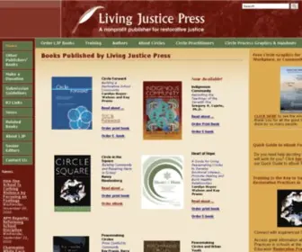 Livingjusticepress.org(Restorative Justice Resources) Screenshot