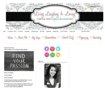 Livinglaughingandloving.com(Sharing what inspires and amuses me) Screenshot