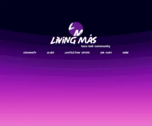 Livingmas.com(Living más) Screenshot