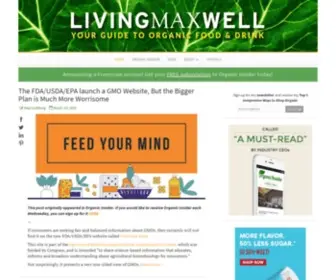 Livingmaxwell.com(Living Maxwell) Screenshot