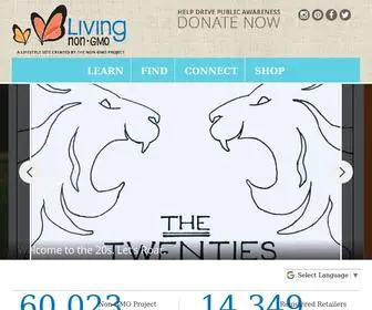 Livingnongmo.org(The Non) Screenshot
