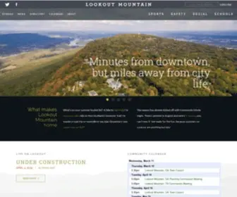 Livingonlookout.com(Lookout Mountain) Screenshot