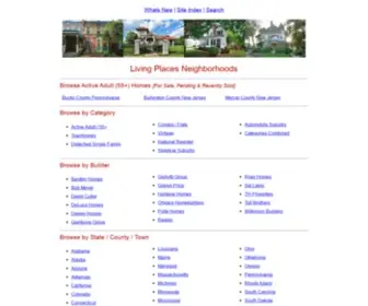 Livingplaces.com(Living Places) Screenshot