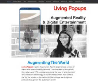 Livingpopups.com(Living Popups) Screenshot