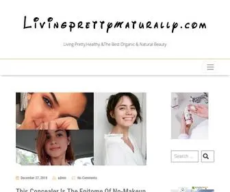 Livingprettymaturally.com(Living Pretty) Screenshot
