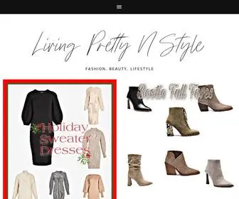 Livingprettynstyle.com(Fashion, Beauty, Lifestyle) Screenshot