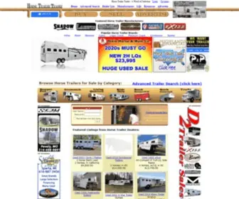 Livingquarterhorsetrailers.com(Living Quarter Horse Trailers) Screenshot