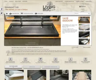 Livingroc.co.uk(Living'ROC UK Stone &Granite Bathroom Basins) Screenshot