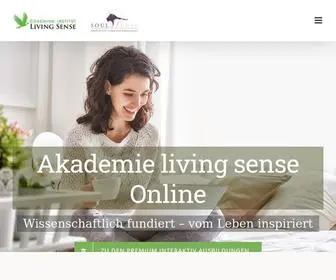 Livingsense-Online.com(Akademie living sense Online) Screenshot