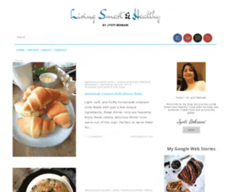 Livingsmartandhealthy.com(Easy Indian Recipes) Screenshot