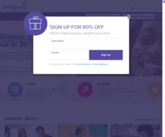 Livingsocial.com.my(LivingSocial) Screenshot