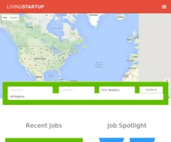 Livingstartup.com(Job) Screenshot