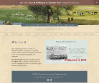 Livingstoncountyhistoricalsociety.com(Livingston County Historical Society Museum) Screenshot