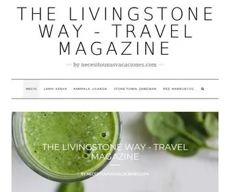 Livingstoneway.com(Travel magazine) Screenshot