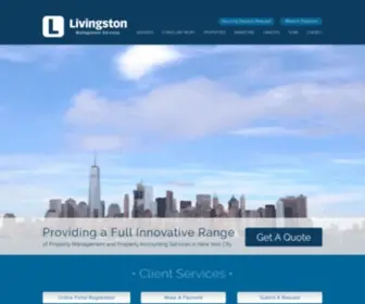 LivingstonmGmt.com(Management) Screenshot