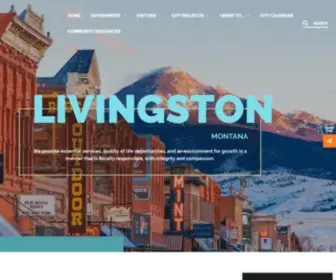 Livingstonmontana.org(Livingston, Montana) Screenshot