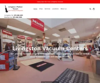 Livingstonvacuum.com(Livingston Vacuum & Madison Vacuum) Screenshot