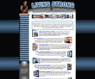 Livingstrong.org(Living Strong Fitness Training) Screenshot