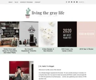 Livingthegraylife.com(Living the Gray Life) Screenshot