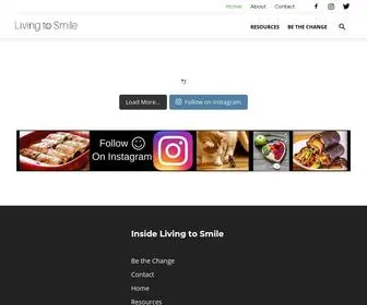 Livingtosmile.com(Living to Smile) Screenshot