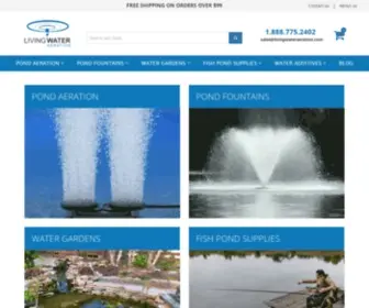 Livingwateraeration.com(Living Water Aeration) Screenshot