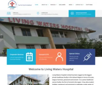 Livingwatershospital.org(Living Waters Hospital) Screenshot