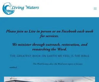 Livingwatersrmt.org(Living Waters Rocky Mount VA) Screenshot