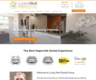 Livingwelldentalgroup.com(Dr. Keven Wells) Screenshot