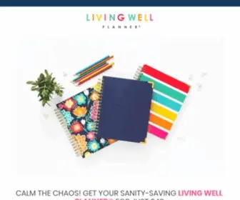 Livingwellplanner.com(Living Well Planner by Living Well Spending Less) Screenshot