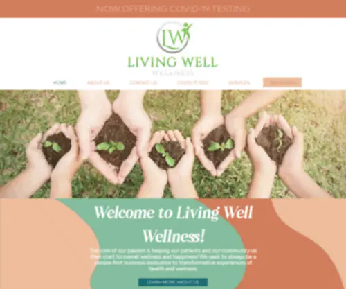 Livingwellwellness.com(LIVING WELL WELLNESS) Screenshot