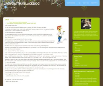 Livingwithablackdog.com(Sit) Screenshot