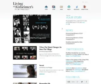 Livingwithalz.org(The Films) Screenshot