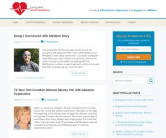 Livingwithatrialfibrillation.com(Get Help & Support Today) Screenshot