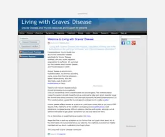 Livingwithgravesdisease.com(Living with Graves' Disease) Screenshot