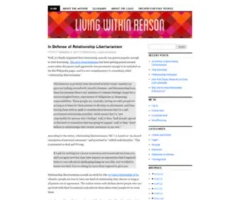 Livingwithinreason.com(Living Within Reason) Screenshot