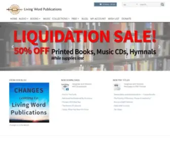 Livingwordpublications.org(Living Word Publications) Screenshot