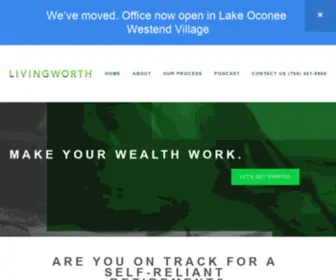 Livingworth.com(Wealth Advisors) Screenshot