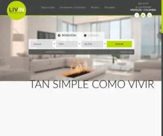 Livinmobiliaria.com(Alquiler de casa El Poblado) Screenshot
