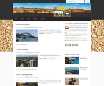 Livinontheroad.com.au(Travelling Australian in a Campervan/Motorhome) Screenshot