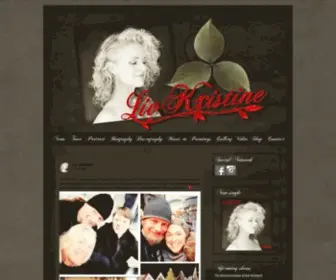 LivKristine.net(Liv Kristine) Screenshot