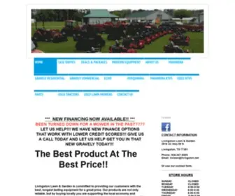 Livlawn.com(Livingston Lawn & Garden) Screenshot